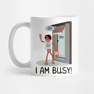 Social distance introvert Mug